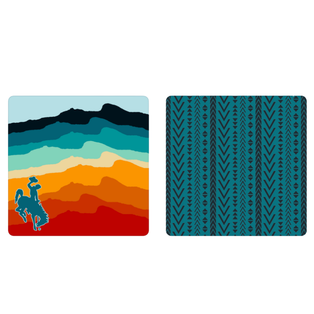 Wyoming Cowboy | Waffle Weave Microfiber Towels Kitchen & Bath Hand Towels Reversible Hand Towel | Towel Collective | Cody, WY