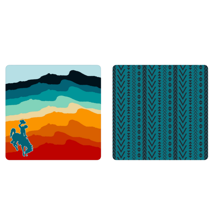 Wyoming Cowboy | Waffle Weave Microfiber Towels Kitchen & Bath Hand Towels Reversible Hand Towel | Towel Collective | Cody, WY