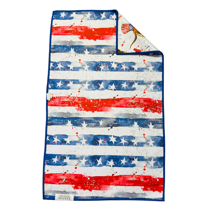 Highland Heroes | Waffle Weave Microfiber Towels Kitchen & Bath Hand Towels Reversible Hand Towel | Towel Collective | Cody, WY