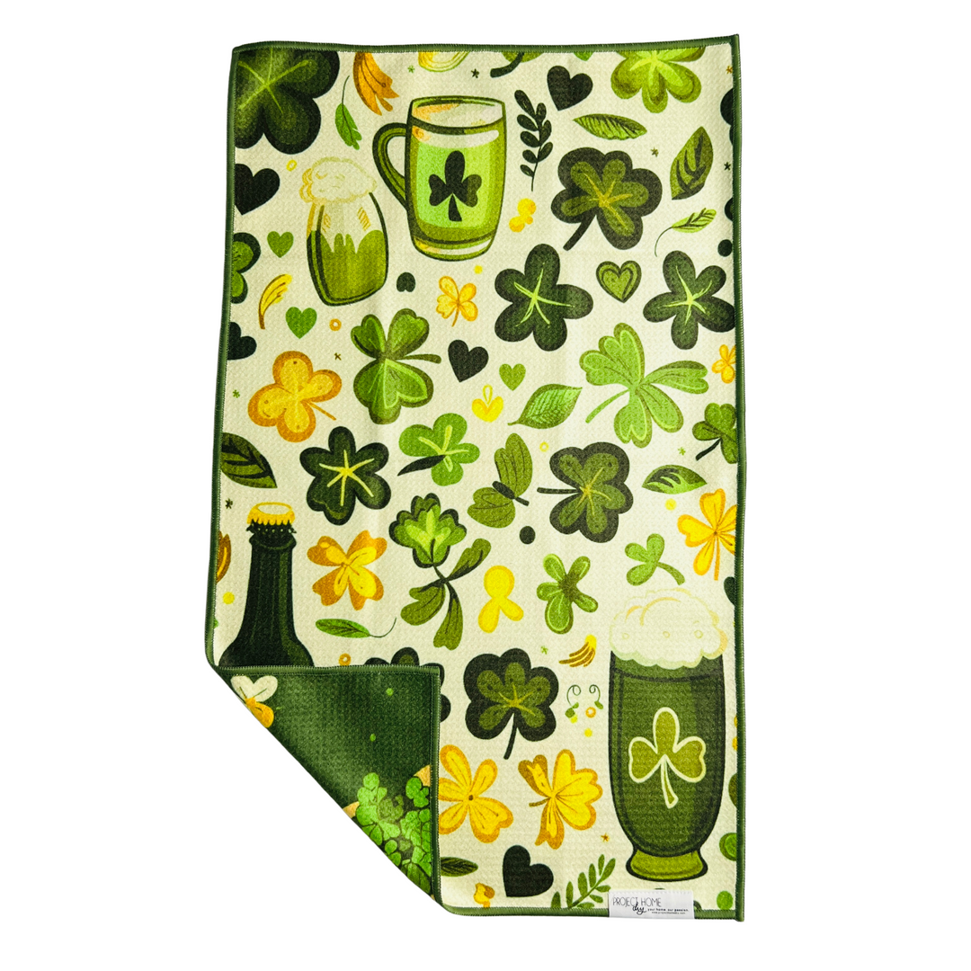 Pot O' Gold | Waffle Weave Microfiber Towels Kitchen & Bath Hand Towels Reversible Hand Towel | Towel Collective | Cody, WY