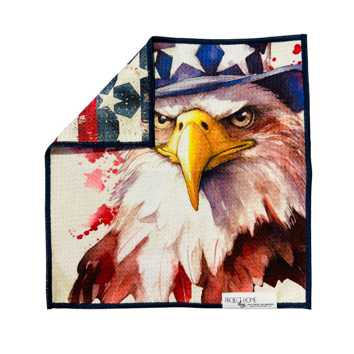 Flying High | Waffle Weave Microfiber Towels Kitchen & Bath Hand Towels Reversible Hand Towel | Towel Collective | Cody, WY