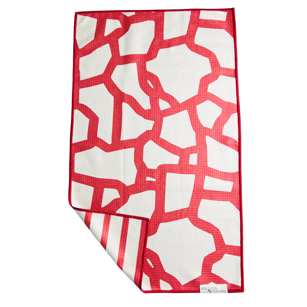 Subtle Spring Mauve | Waffle Weave Microfiber Towels Kitchen & Bath Hand Towels Reversible Hand Towel | Towel Collective | Cody, WY