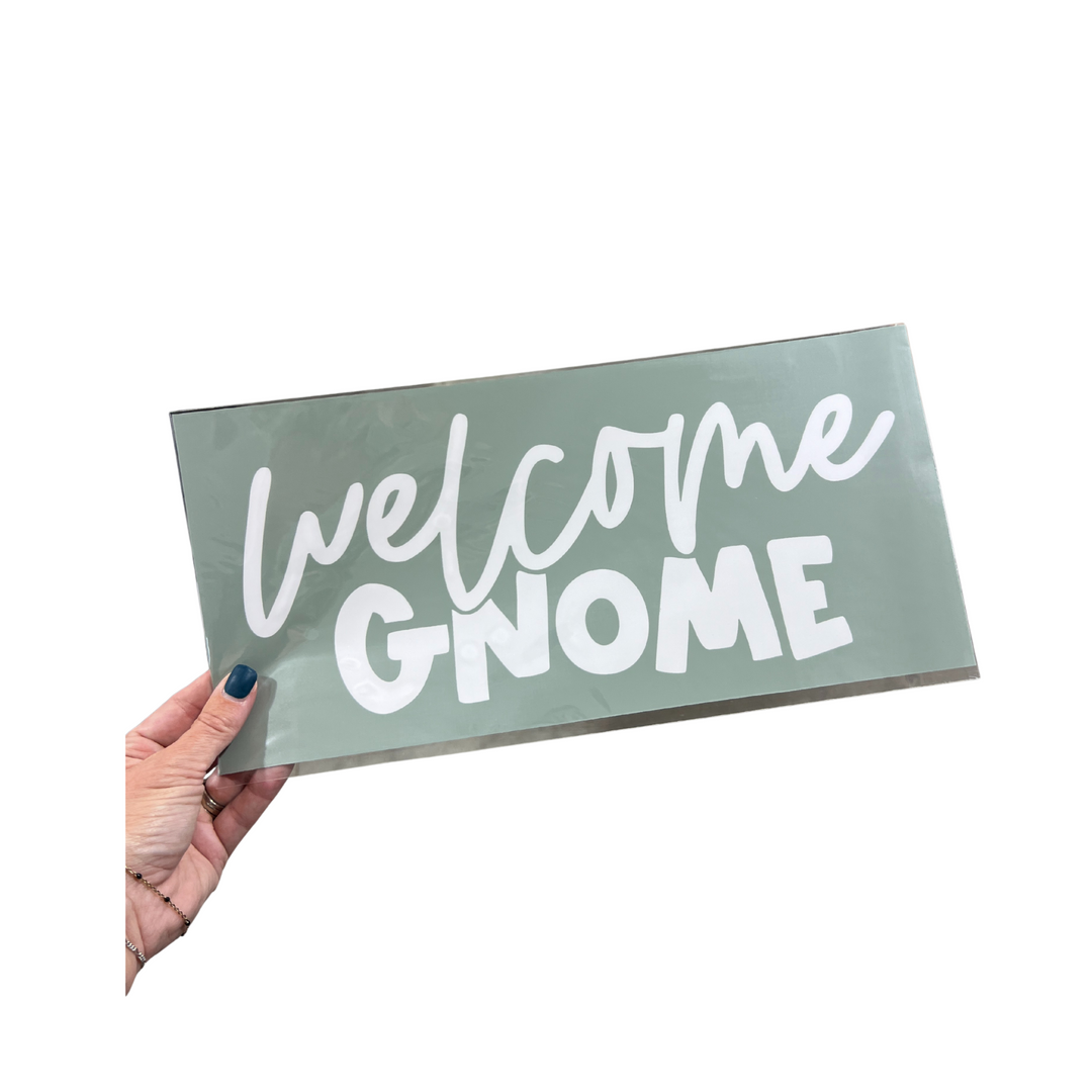 Reusable Mesh Stencil | Welcome Gnome | Bulk Buy