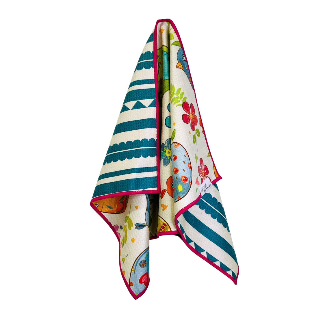 Easter Threads | Waffle Weave Microfiber Towels Kitchen & Bath Hand Towels Reversible Hand Towel | Towel Collective | Cody, WY