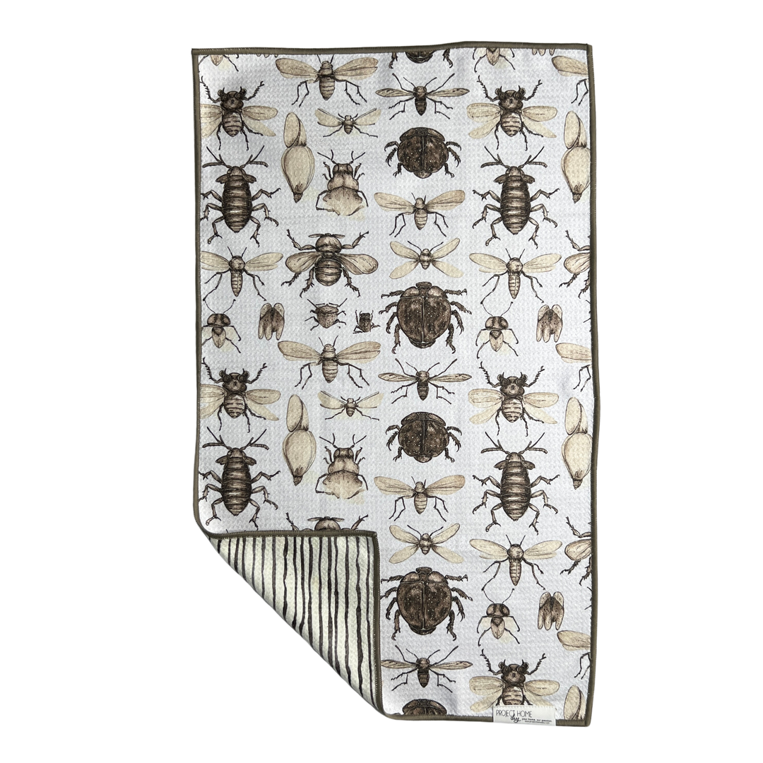 It's Buggy | Waffle Weave Microfiber Towels Kitchen & Bath Hand Towels Reversible Hand Towel | Towel Collective | Cody, WY