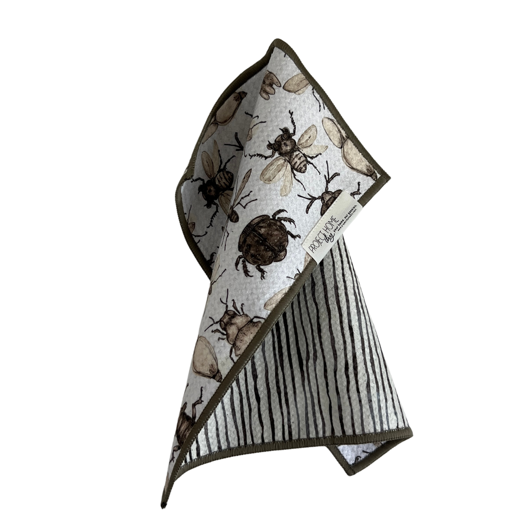 It's Buggy | Waffle Weave Microfiber Towels Kitchen & Bath Hand Towels Reversible Hand Towel | Towel Collective | Cody, WY