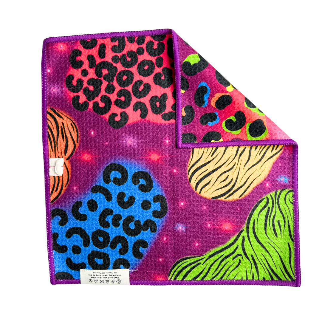 90's Girl | Waffle Weave Microfiber Towels Kitchen & Bath Hand Towels Reversible Hand Towel | Towel Collective | Cody, WY