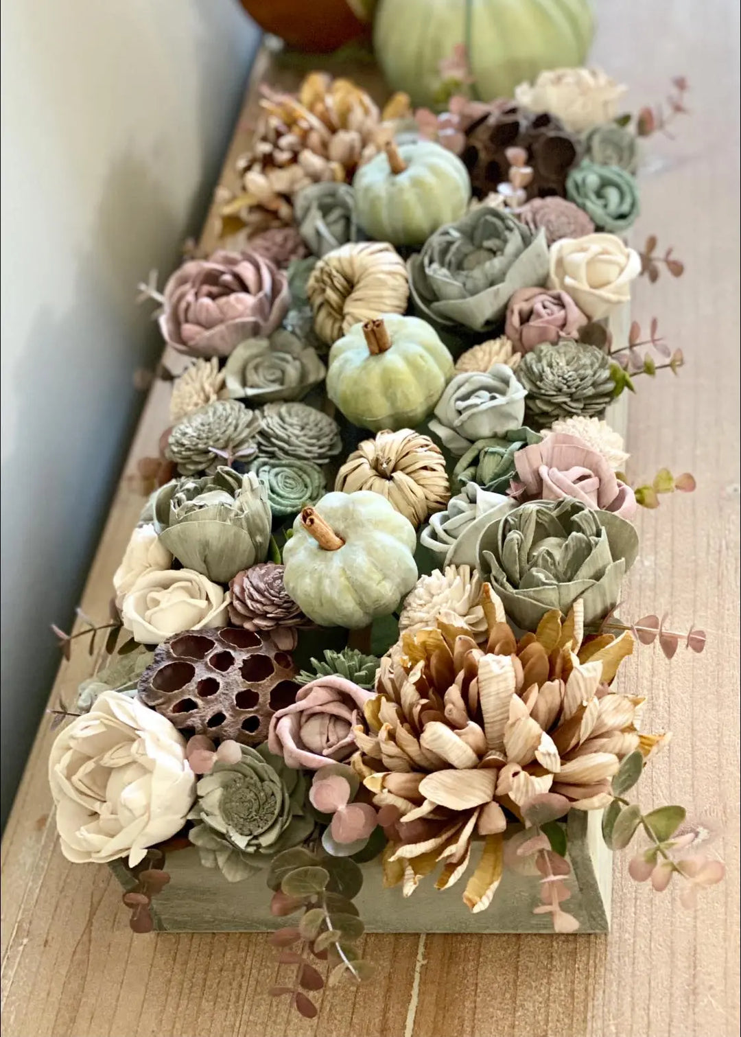 Wood Flower Box | DIY Dyeable Wood Flower Centerpiece ProjectHomeDIY