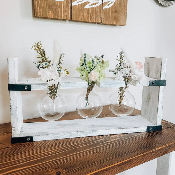 Flower in Waiting | Glass Bud Vase Trio ProjectHomeDIY