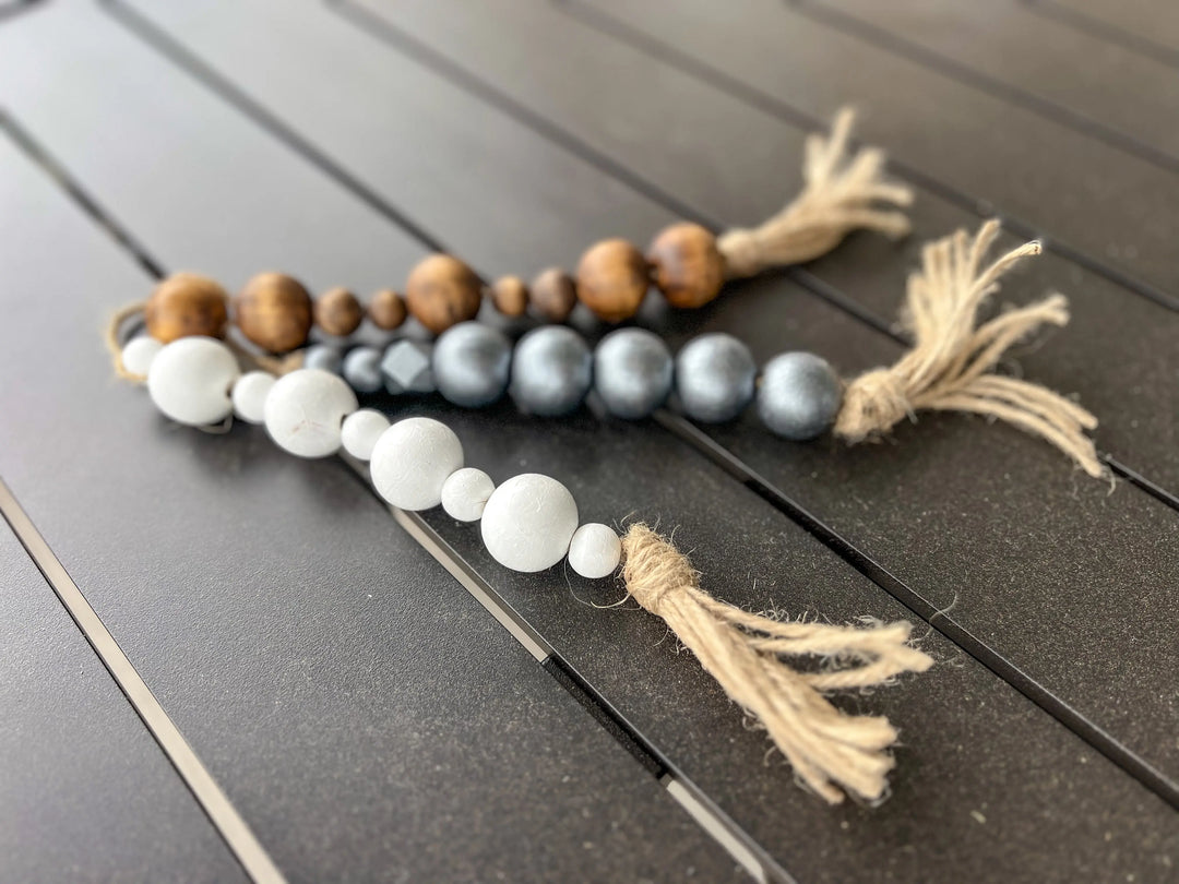 Different Techniques for Painting Wood Beads - Project Home DIY