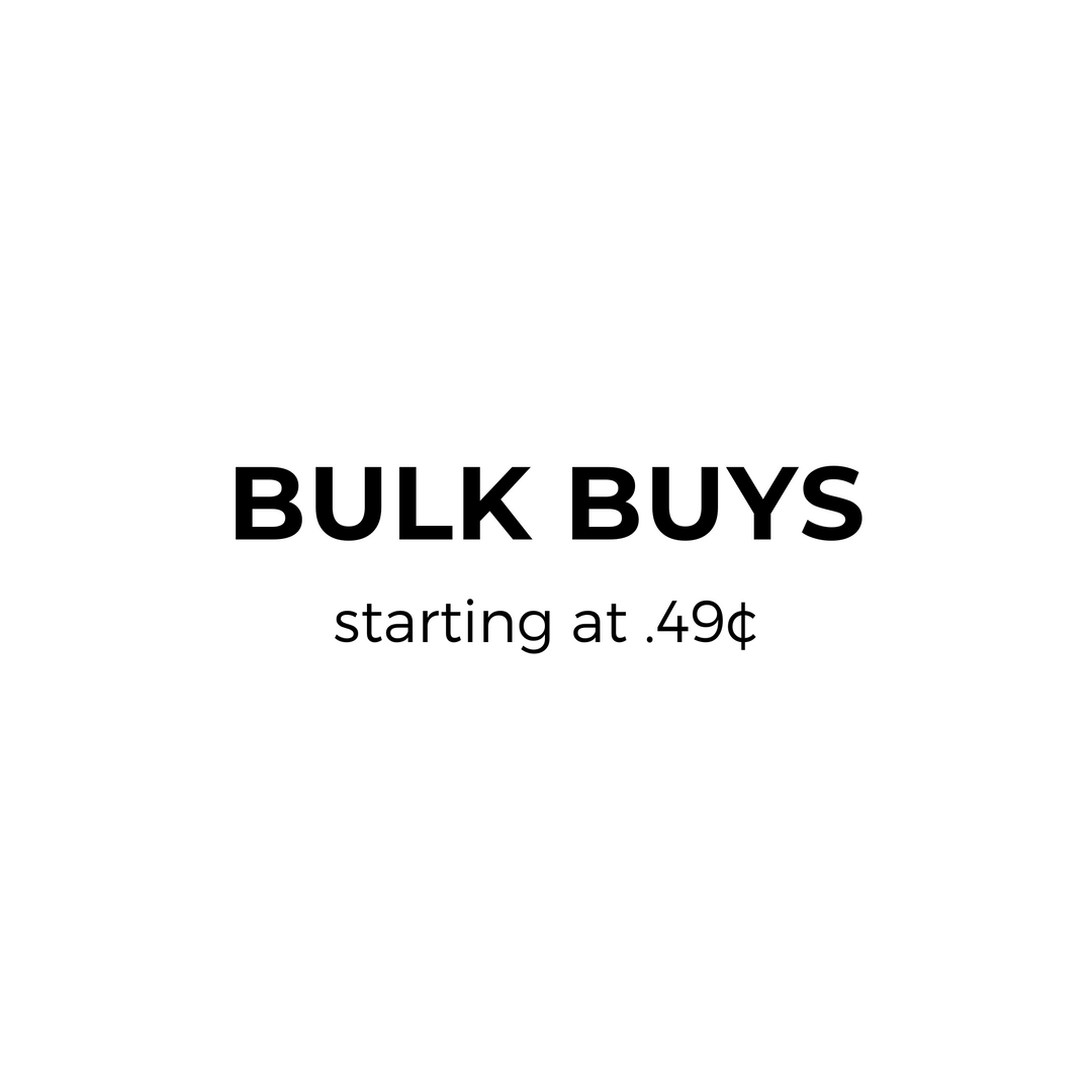 Bulk Buys