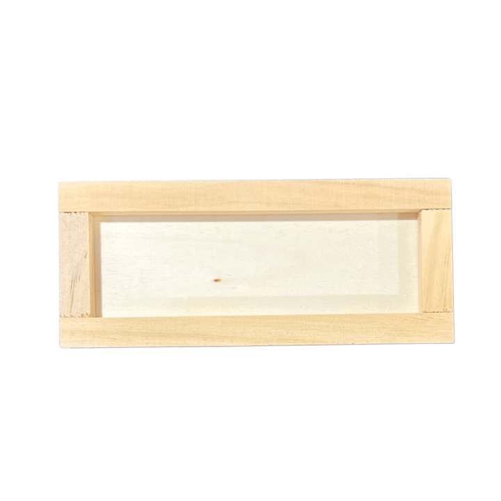 6" x 2.5" Framed Wood Sign | Bulk Buy
