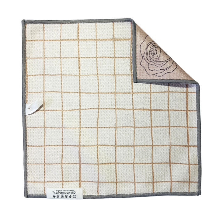 Gridline Chic | Reversible Towel