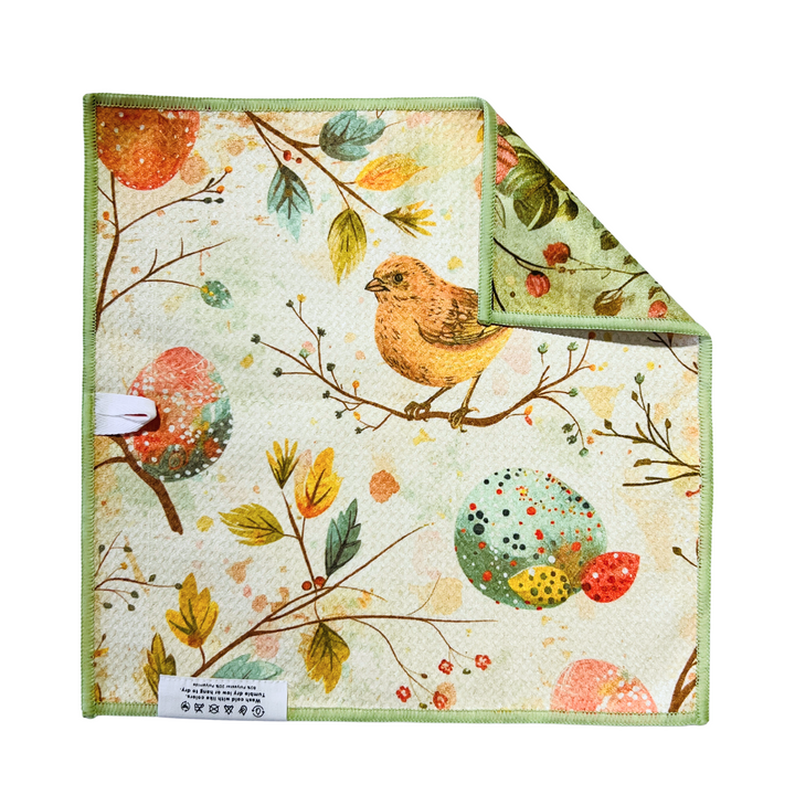 Springtime Birds | Reversible Towel