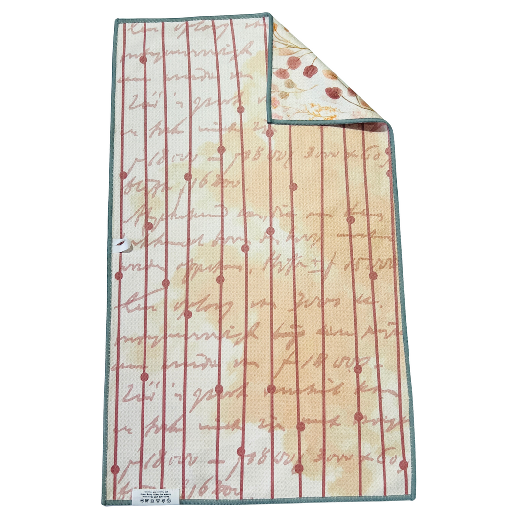 Vintage Floral | Reversible Towel