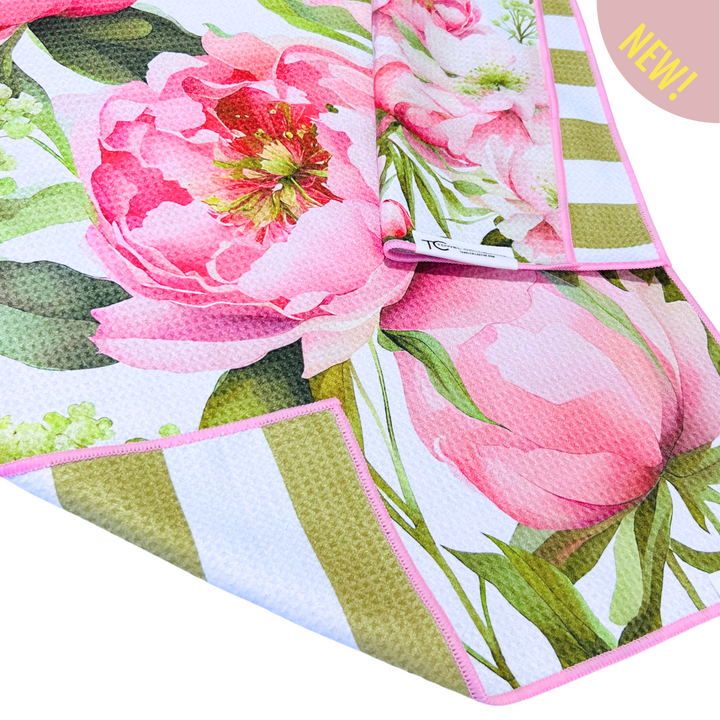 Peony Paradise | Reversible Towel