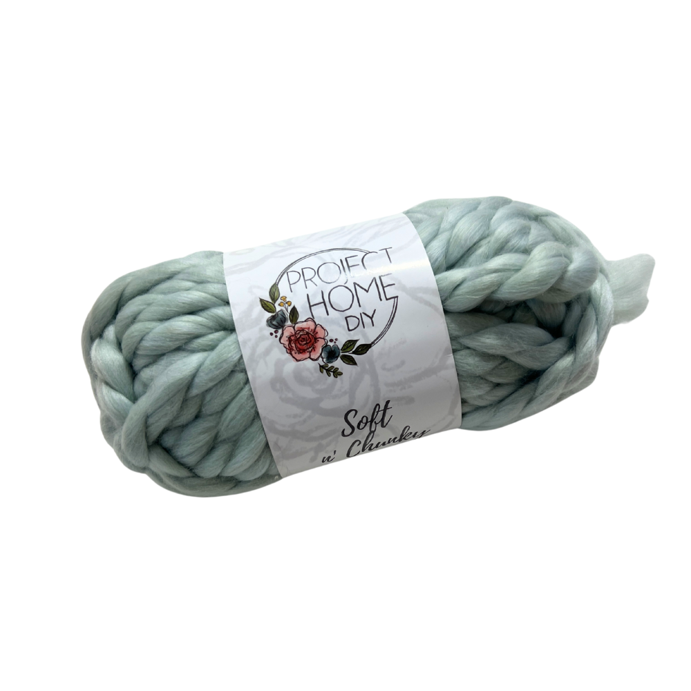 Chunky Yarn Light Blue | Bulk Buy