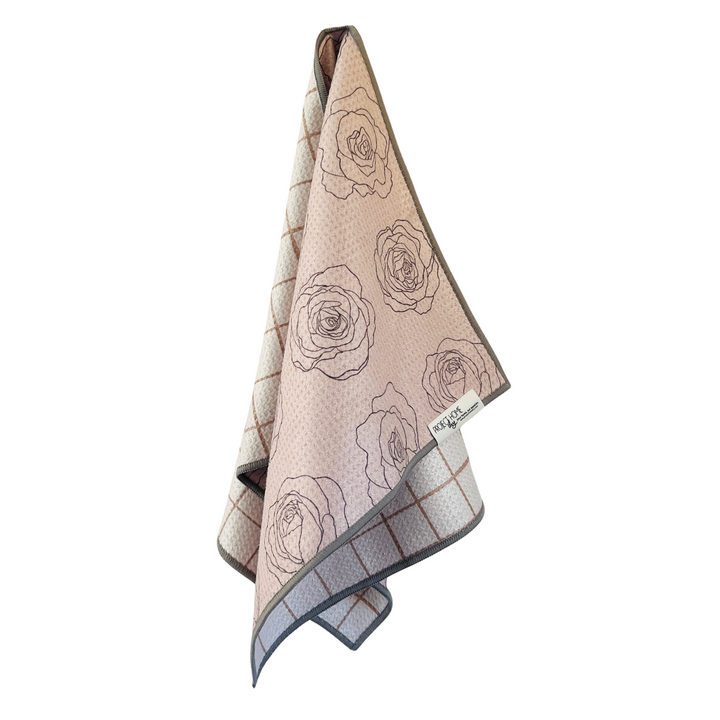 Gridline Chic | Reversible Towel