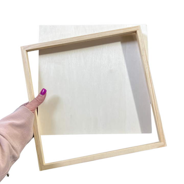 12x12 Framed Wood Sign | Bulk Buy