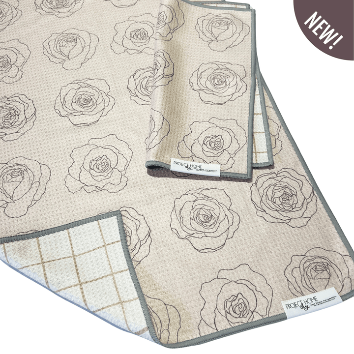 Gridline Chic | Reversible Towel