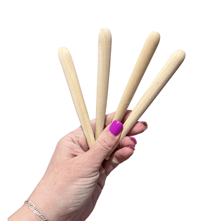 6" Mini Wood Baseball Bats (Set of 4)| Bulk Buy