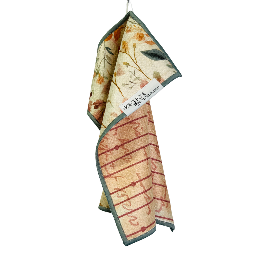 Vintage Floral | Reversible Towel