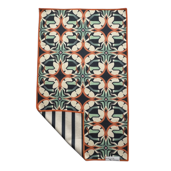 Timeless Tiles | Reversible Towel