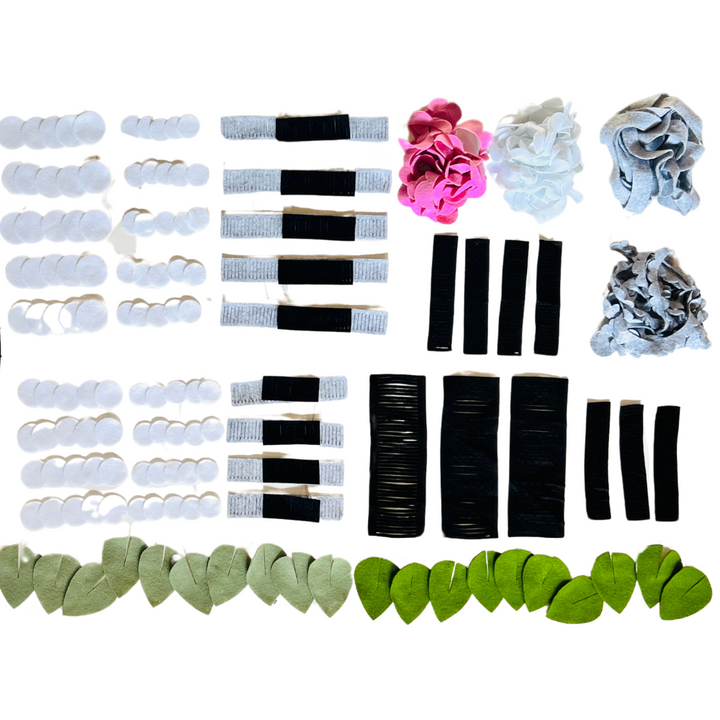 Felt Flower Set | Bulk Buy