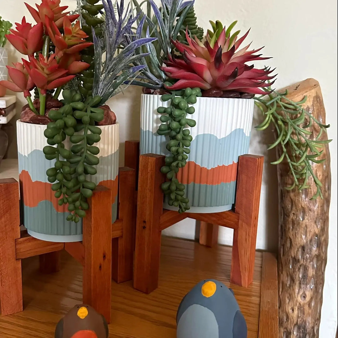 Tweet Tweet Duo | DIY Ceramic Planters & Bird Duo
