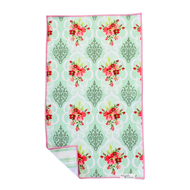 Mint Stripe | Reversible Towel