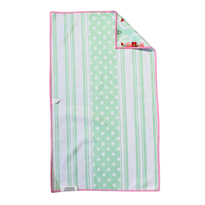 Mint Stripe | Reversible Towel