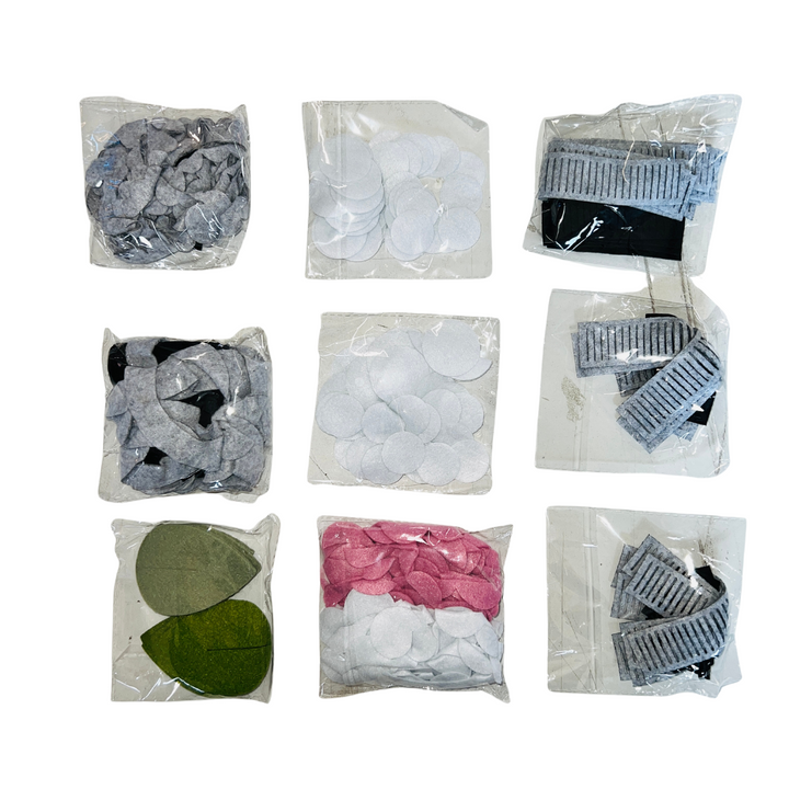Felt Flower Set | Bulk Buy