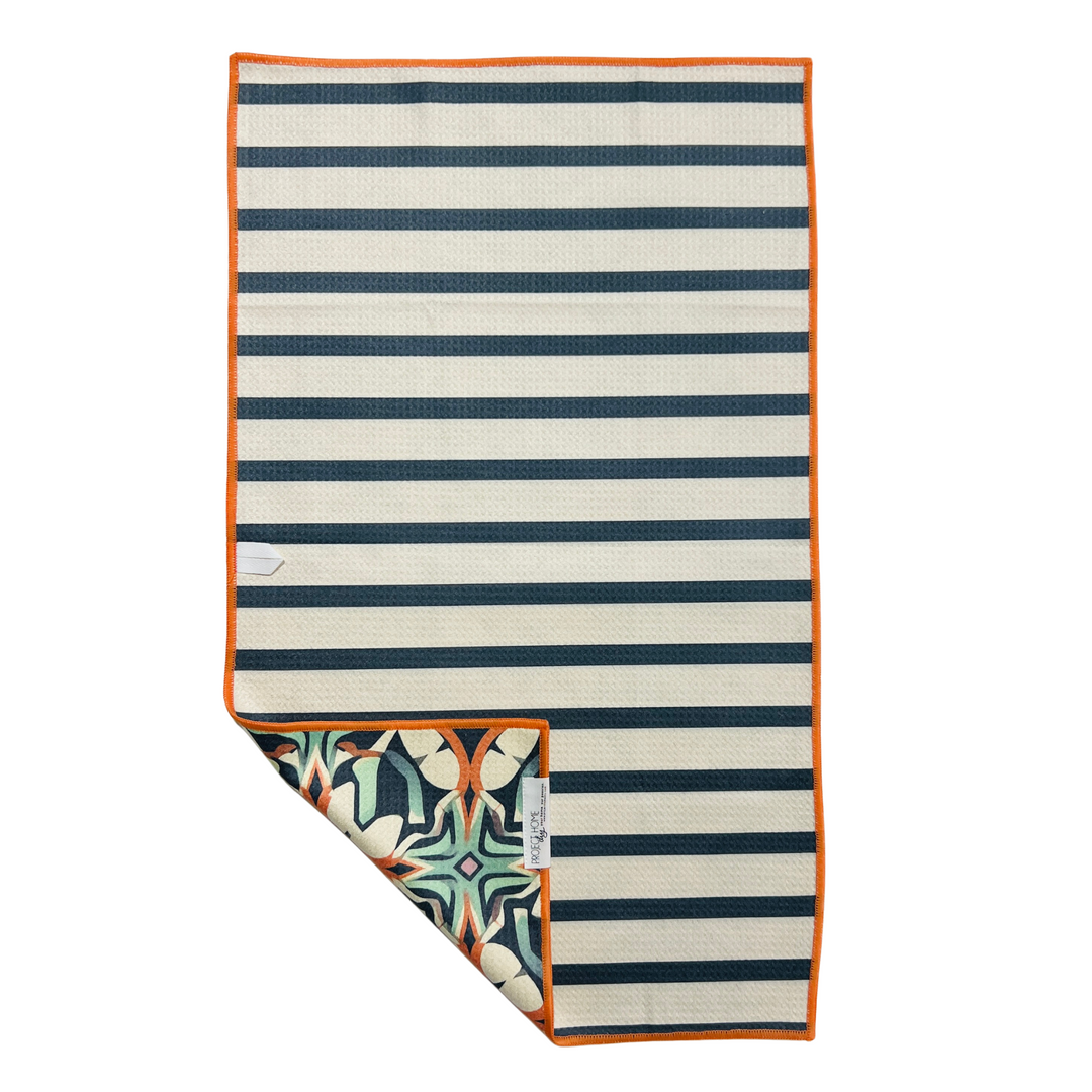 Timeless Tiles | Reversible Towel