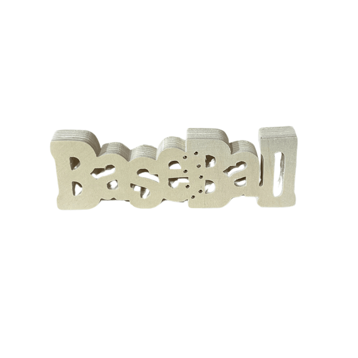 Baseball Word Sign | Bulk Buy