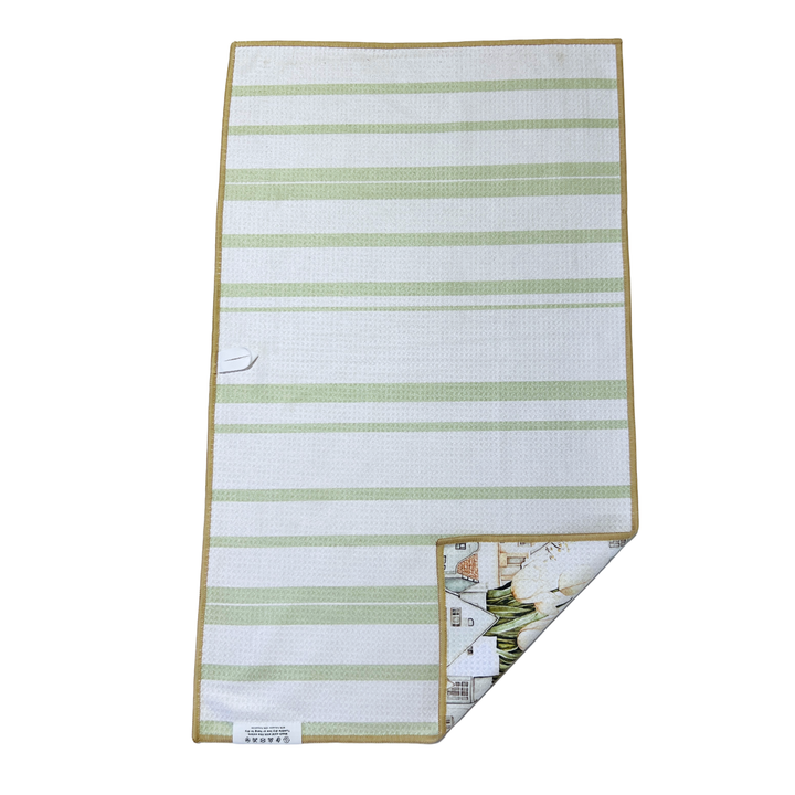 Tulip Town | Reversible Towel