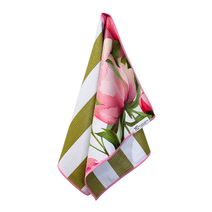 Peony Paradise | Reversible Towel