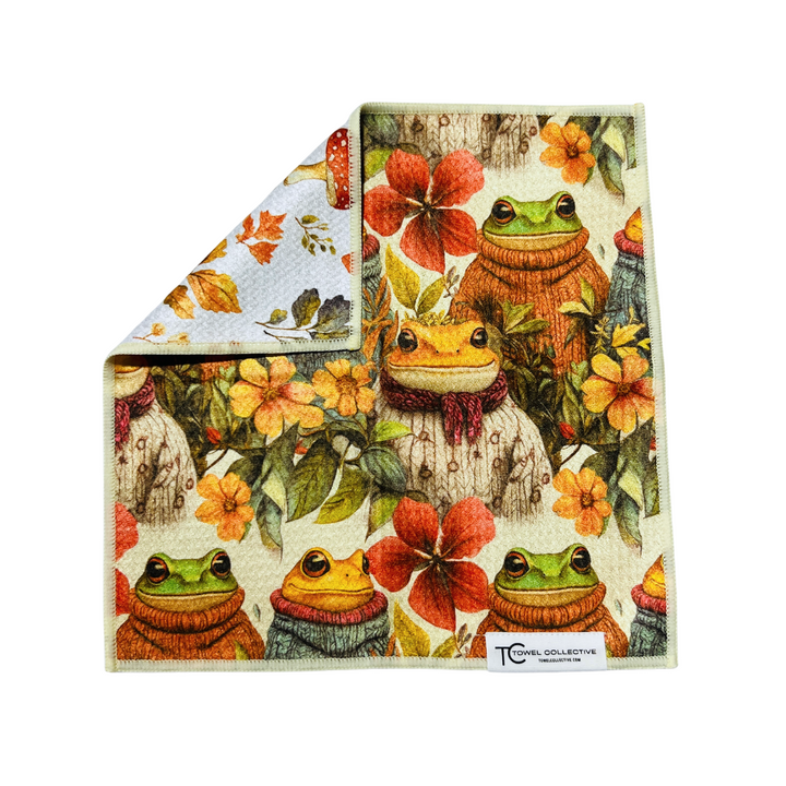 Frogs n' Sweaters | Reversible Towel