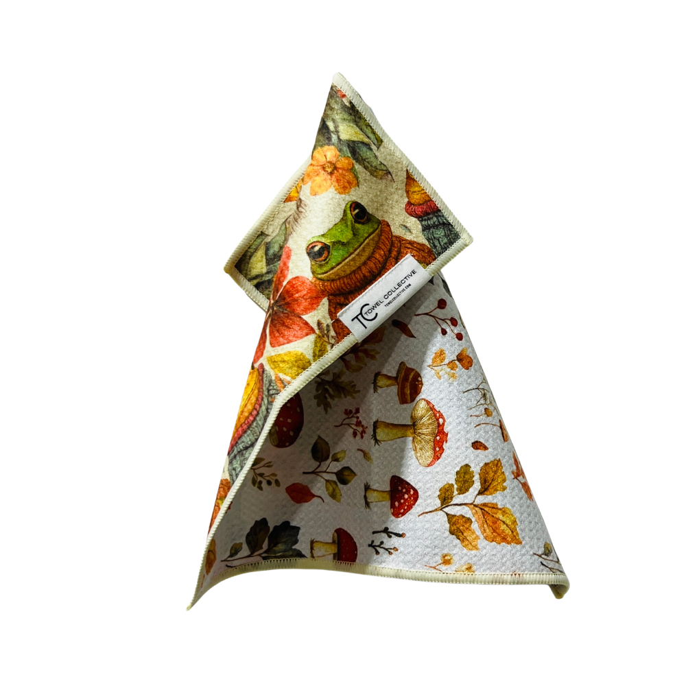 Frogs n' Sweaters | Reversible Towel