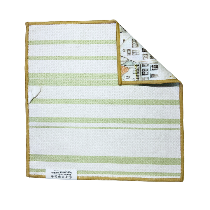 Tulip Town | Reversible Towel