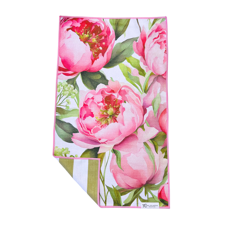 Peony Paradise | Reversible Towel