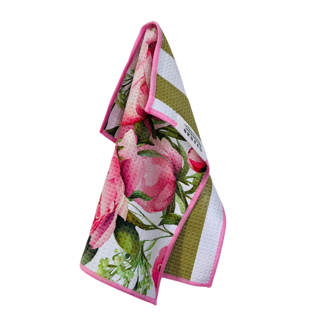 Peony Paradise | Reversible Towel
