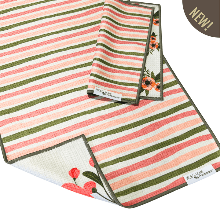 Retro Stripes | Reversible Towel