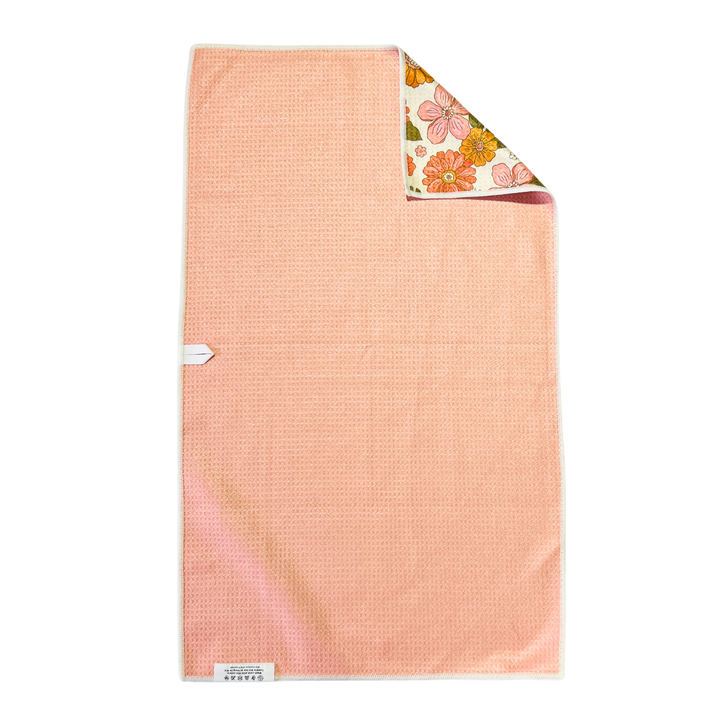 Retro Flowers | Reversible Towel