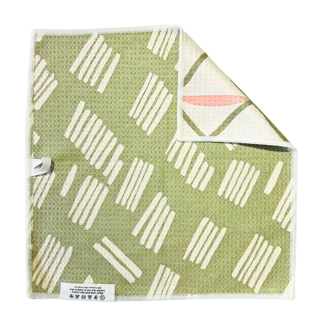 Sage Lines | Reversible Towel