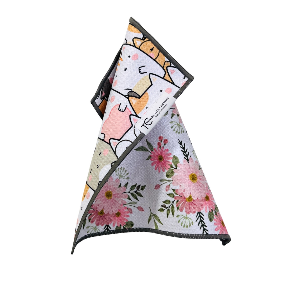 Smart Kitty | Reversible Towel