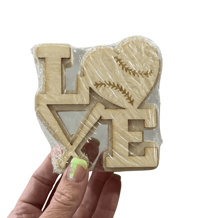 LOVE Baseball Sign | Bulk Buy