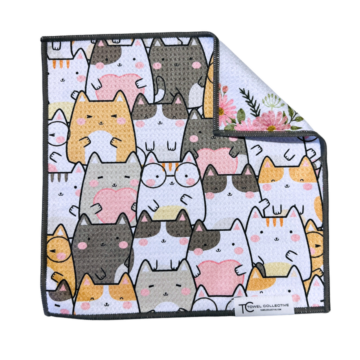 Smart Kitty | Reversible Towel