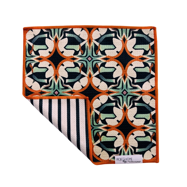 Timeless Tiles | Reversible Towel