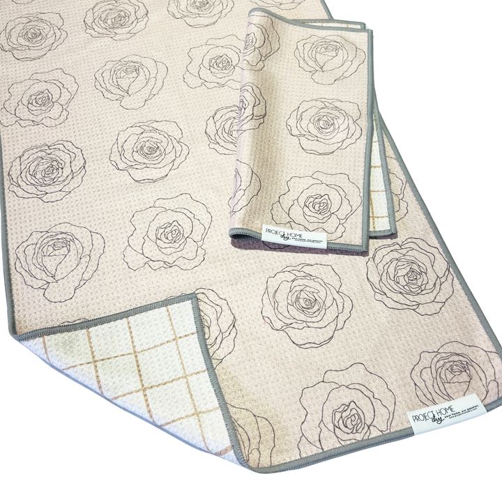 Gridline Chic | Reversible Towel