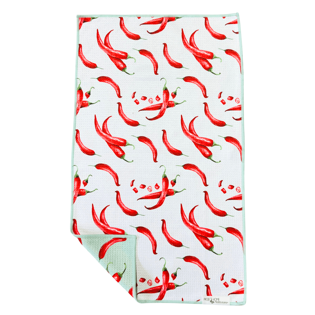 Hot Stuff! Peppers | Reversible Towel